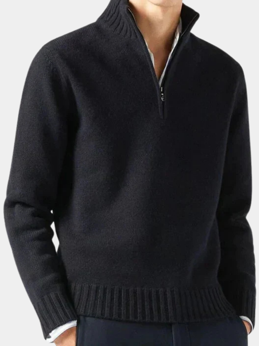| DOLCEVITA EN LAINE AVEC ZIP POUR HOMME