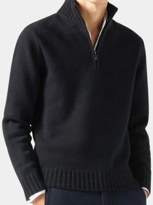 | DOLCEVITA EN LAINE AVEC ZIP POUR HOMME