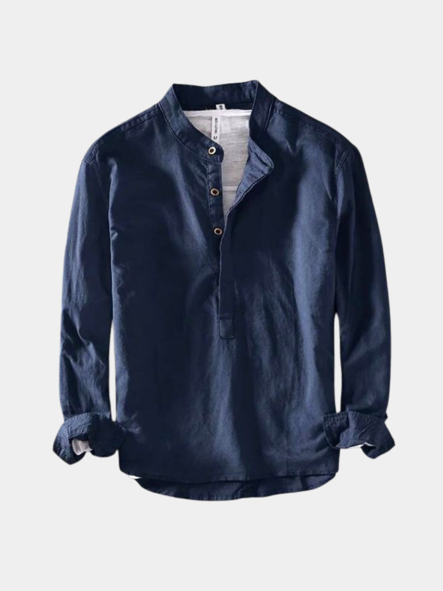 | CHEMISE EN LIN POUR HOMME