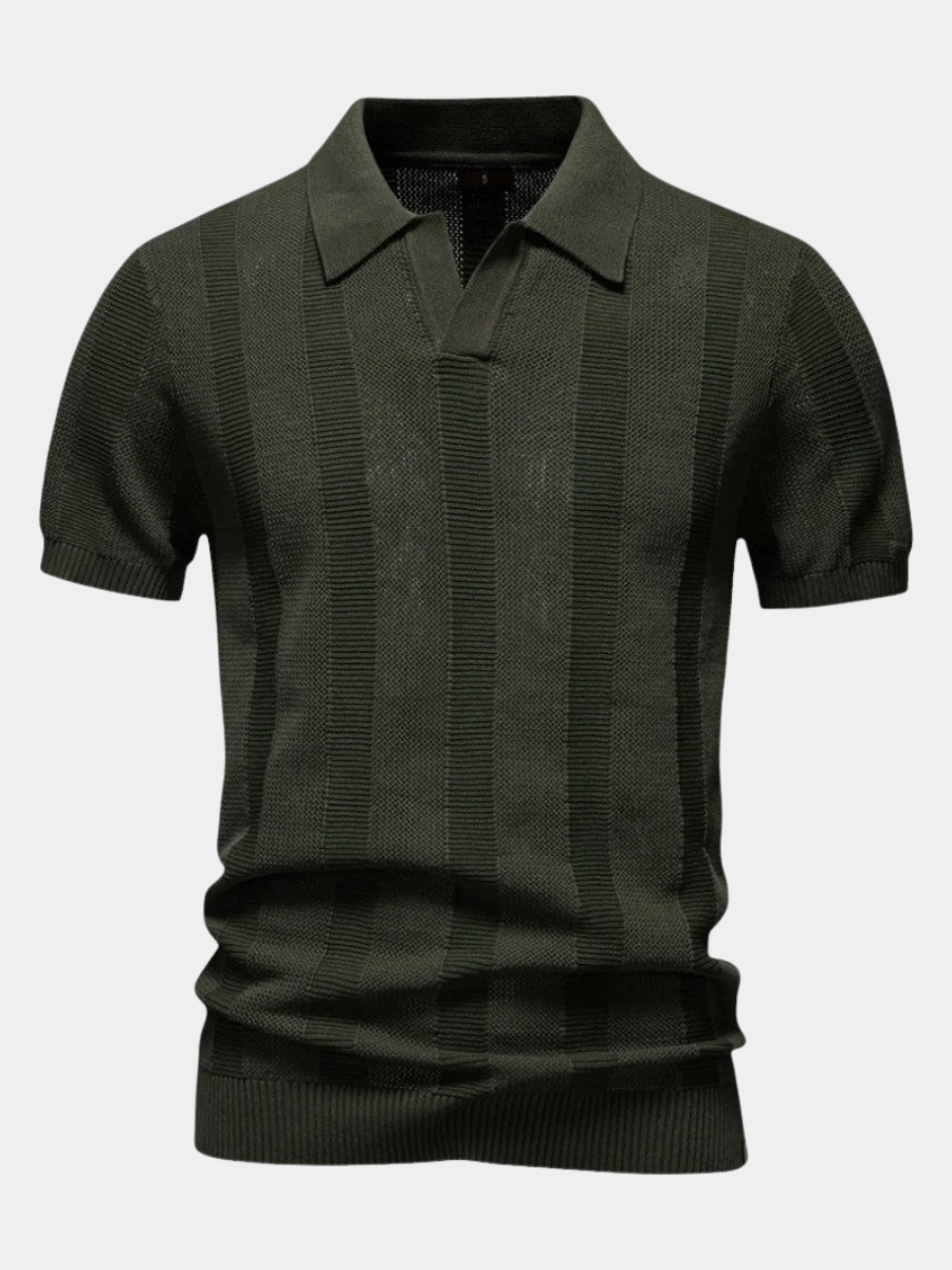 | POLO EN MAILLE ÉLEVÉE