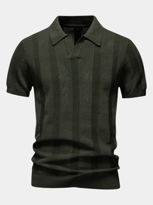 | POLO EN MAILLE ÉLEVÉE