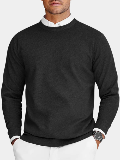| PULL COL ROND POUR HOMMES