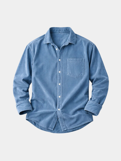 | CHEMISE CLASSIQUE EN VELOURS CÔTELÉ POUR HOMME