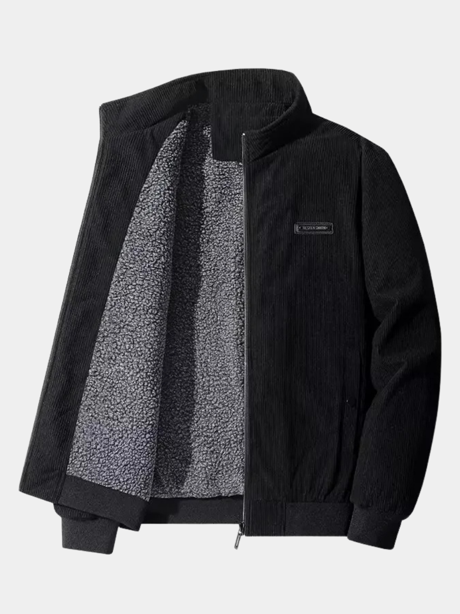 | VESTE EN CORDUROY AVEC DOUBLURE EN POLAIRE