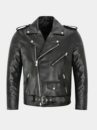 | VESTE EN CUIR POUR HOMME CLASSIQUE