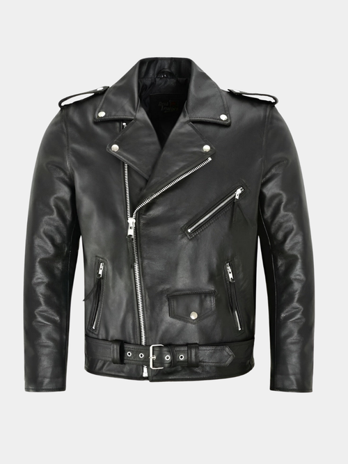 | VESTE EN CUIR POUR HOMME CLASSIQUE