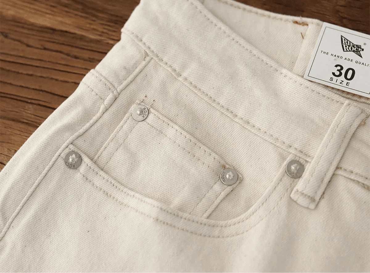 Pantalones Retro Americanos Corte Recto