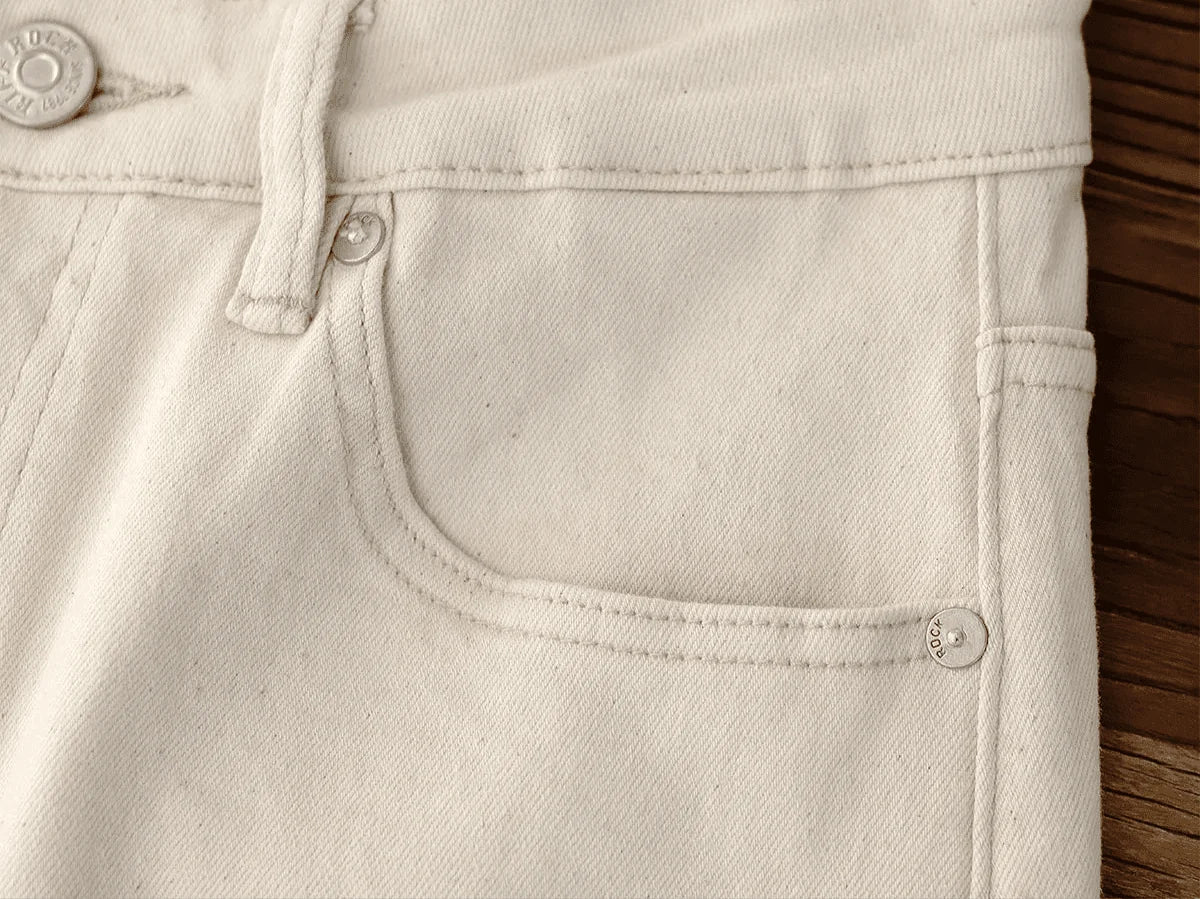 Pantalones Retro Americanos Corte Recto