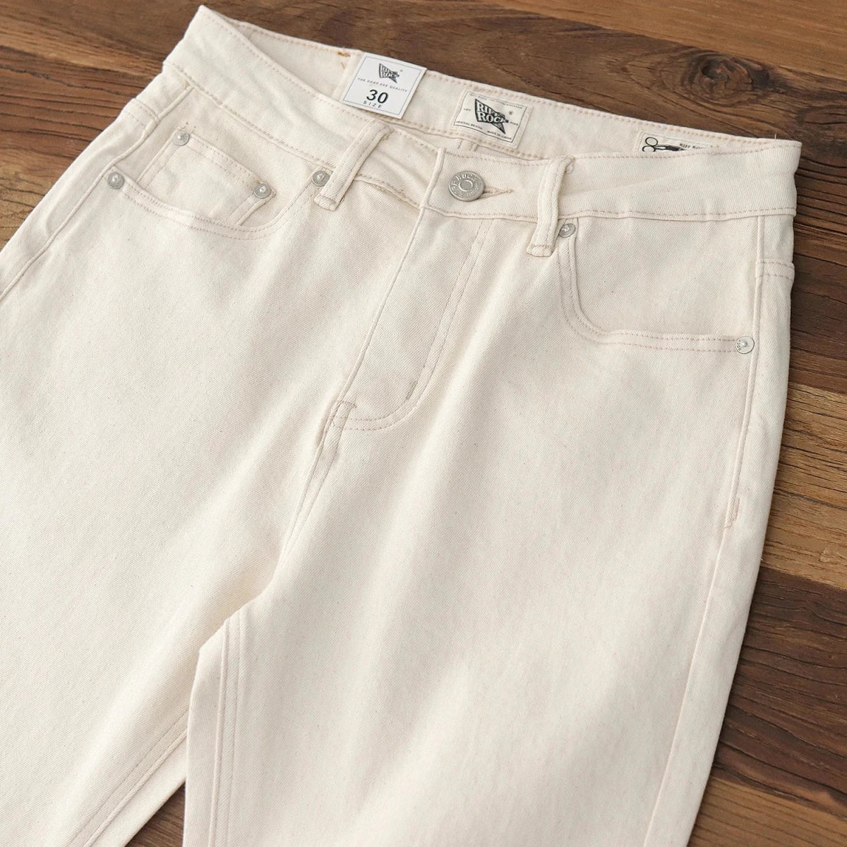 Pantalones Retro Americanos Corte Recto