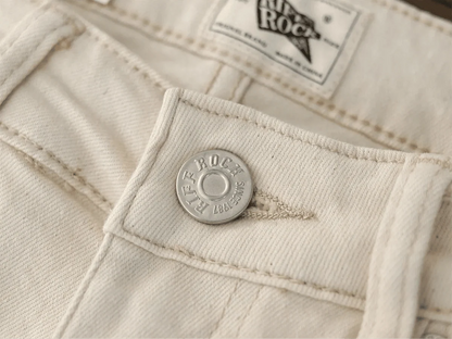 Pantalones Retro Americanos Corte Recto