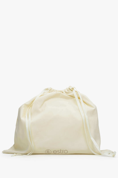 Dafne - Bolso Cesta Trenzado Beige Elegante