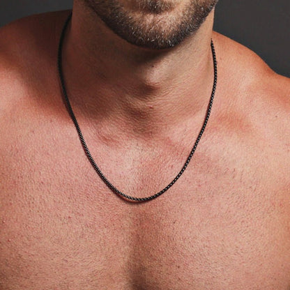 Collar Cuban Link de Acero Inoxidable para Hombre
