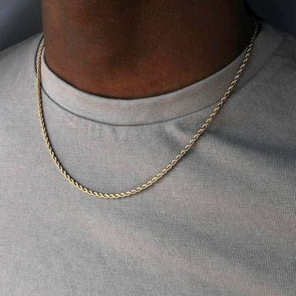Collar Cuban Link de Acero Inoxidable para Hombre