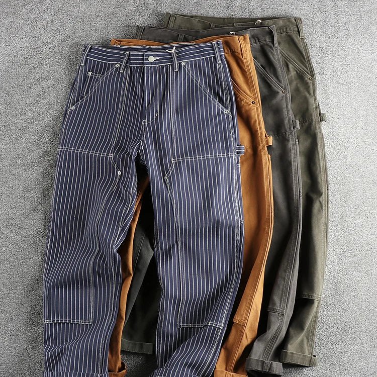 Pantalones de Algodón Tejido Pesado Antonios