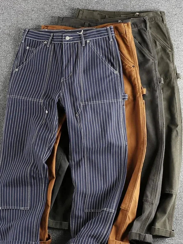 Pantalones de Algodón Tejido Pesado Antonios