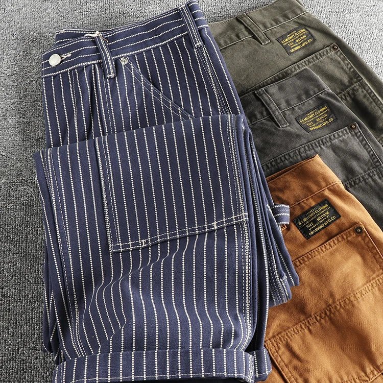 Pantalones de Algodón Tejido Pesado Antonios