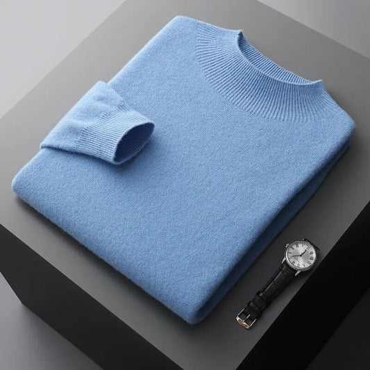Jersey de Mezcla de Cáshmir y Lana para Hombre