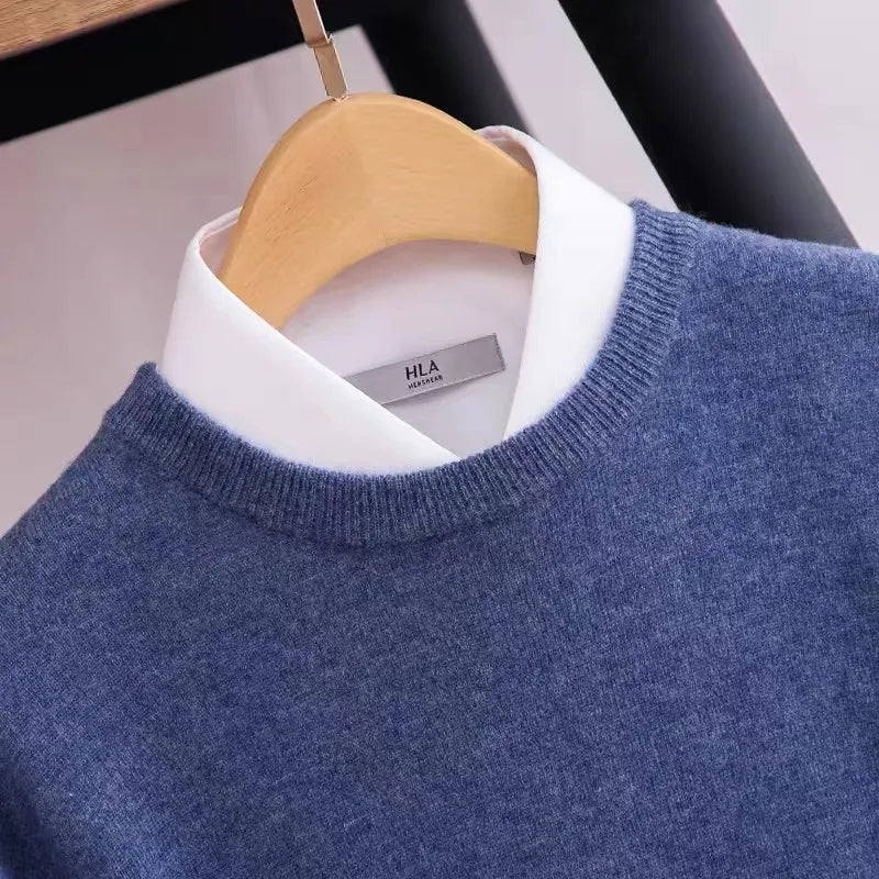 Jersey de Lana Pura para Hombre