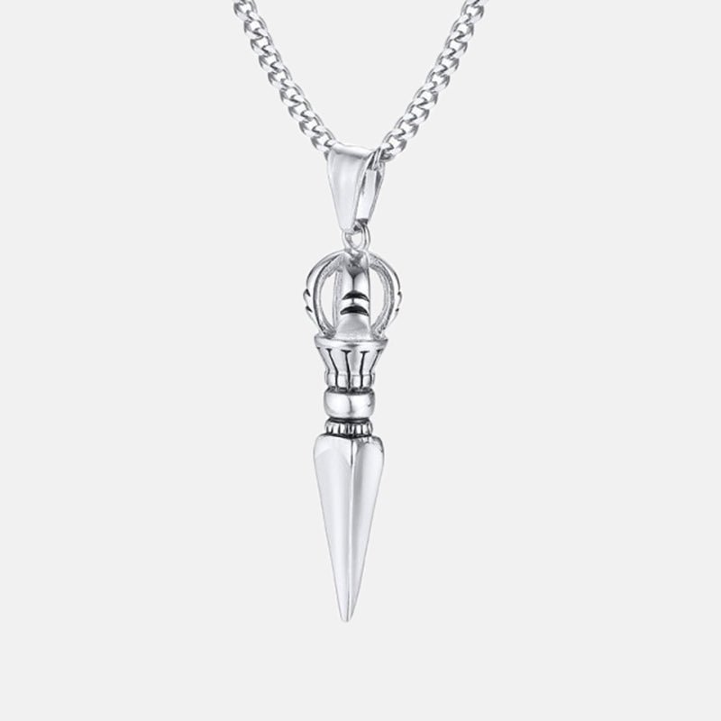 Collar de Santo de Acero Inoxidable para Hombre