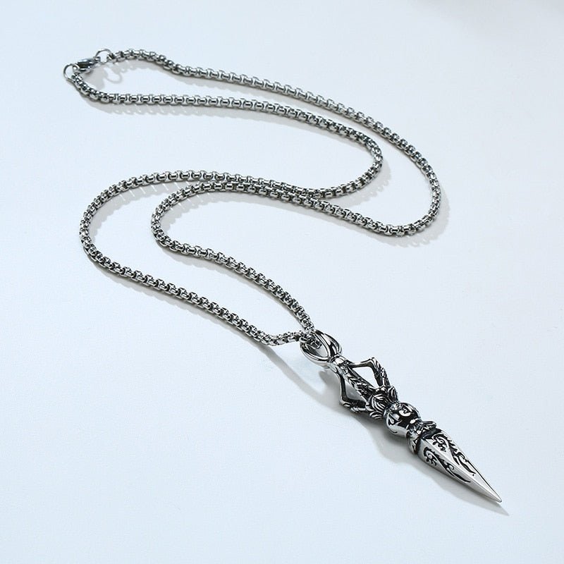 Collar de Santo de Acero Inoxidable para Hombre