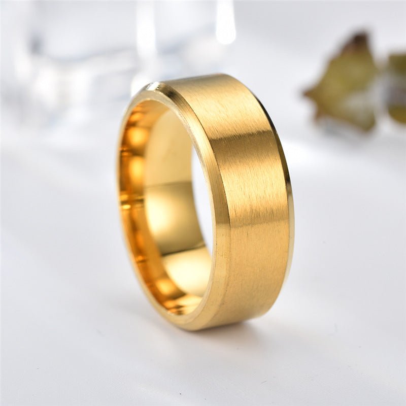 Anillo de Titanio para Hombre
