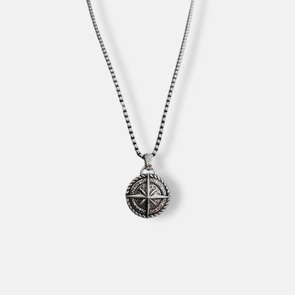 Collar Vintage de Acero Inoxidable para Hombre
