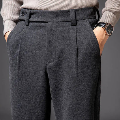 Pantalones de Lana de Negocios Antonios