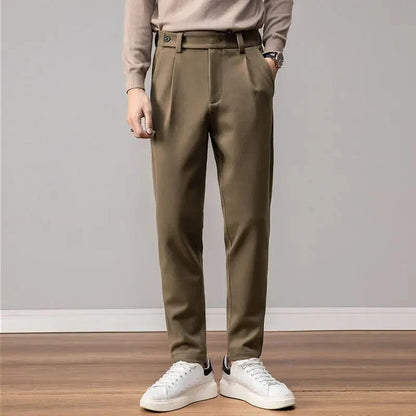 Pantalones de Lana de Negocios Antonios