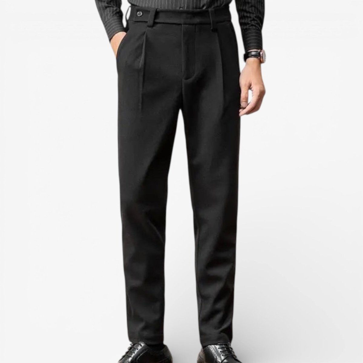 Pantalones de Lana de Negocios Antonios