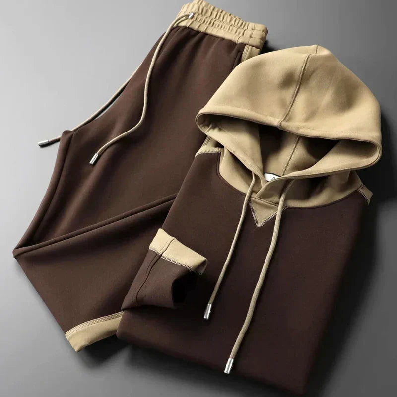 Tiziano – Conjunto Sudadera Bicolor de Diseño Moderno