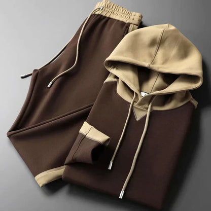 Tiziano – Conjunto Sudadera Bicolor de Diseño Moderno