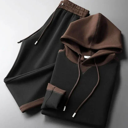 Tiziano – Conjunto Sudadera Bicolor de Diseño Moderno