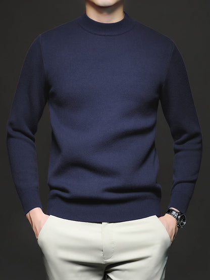Renzo – Jersey Hombre Cuello Alto de Canalillo