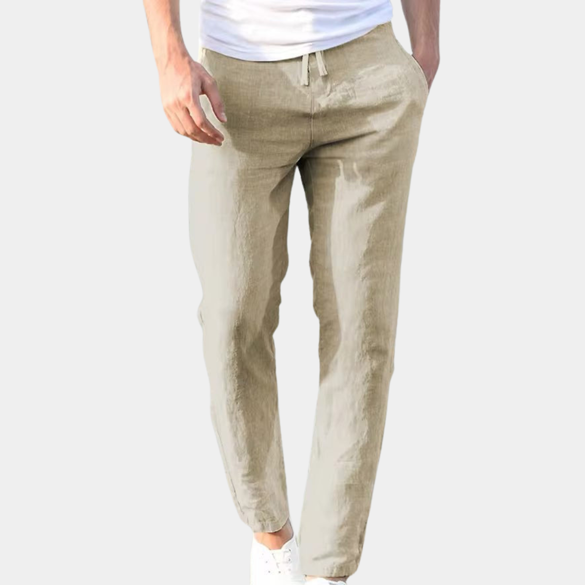 | PANTALON LÉGER EN LIN