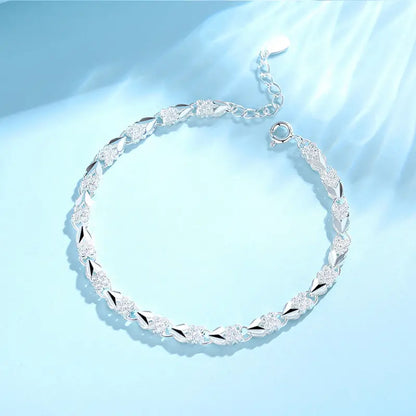 Pulsera delicada y luminosa para el día a día
