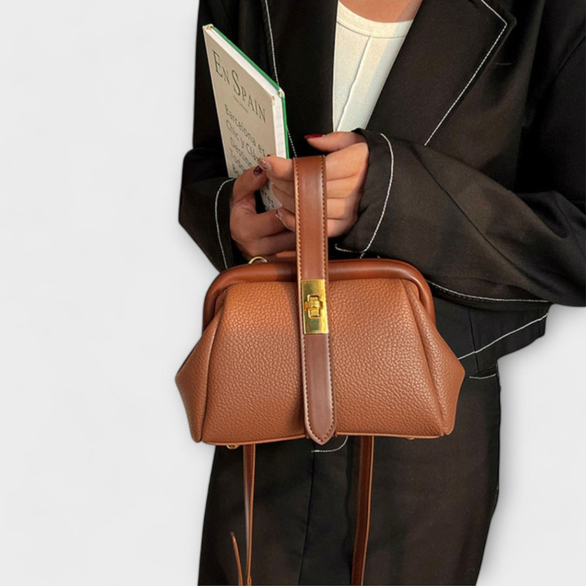 Nyvara – Bolso retro con correa ajustable para el hombro