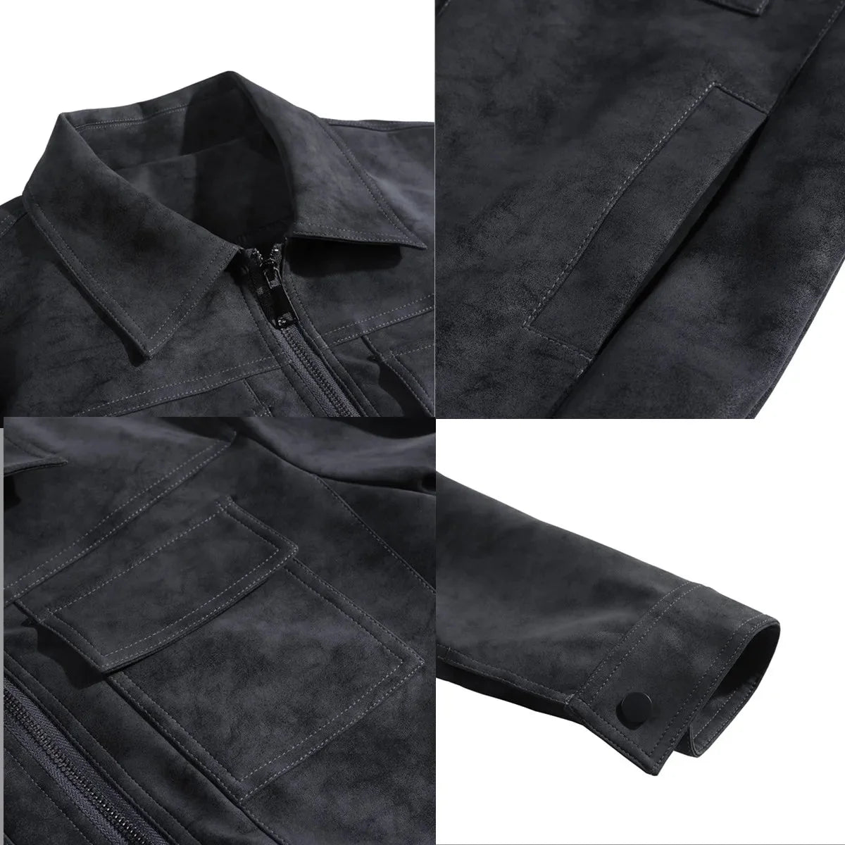 Cazadora Bomber Moto Casual