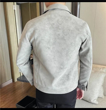 Cazadora Bomber Moto Casual