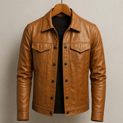 | VESTE EN CUIR MODERNE RIDER