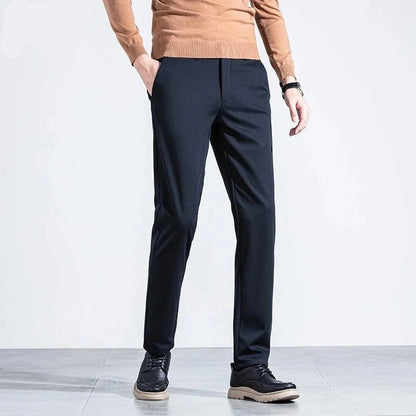 Pantalones de Negocios Relaxed Fit