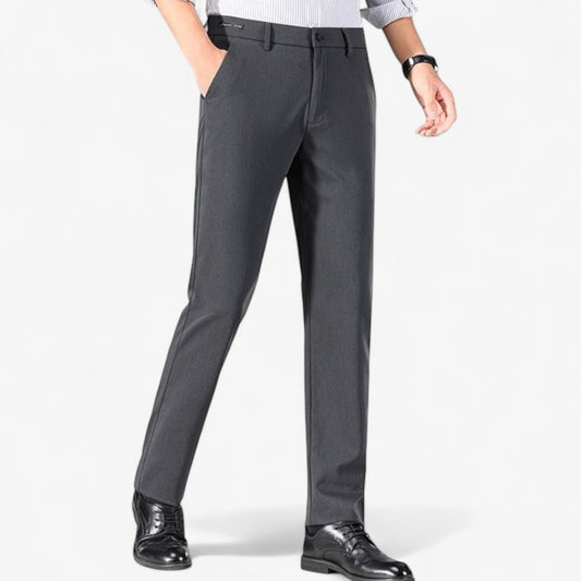 Pantalones de Negocios Relaxed Fit
