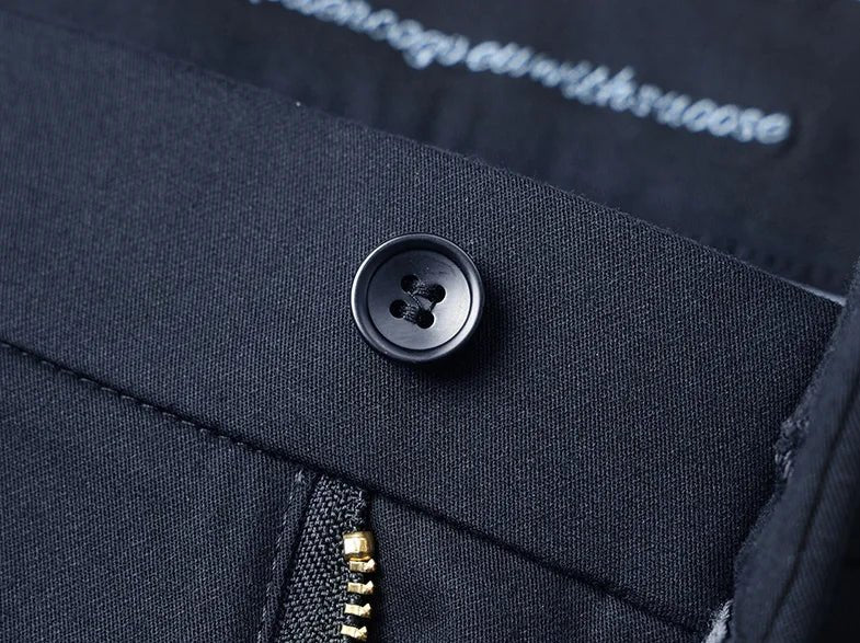 Pantalones de Negocios Relaxed Fit