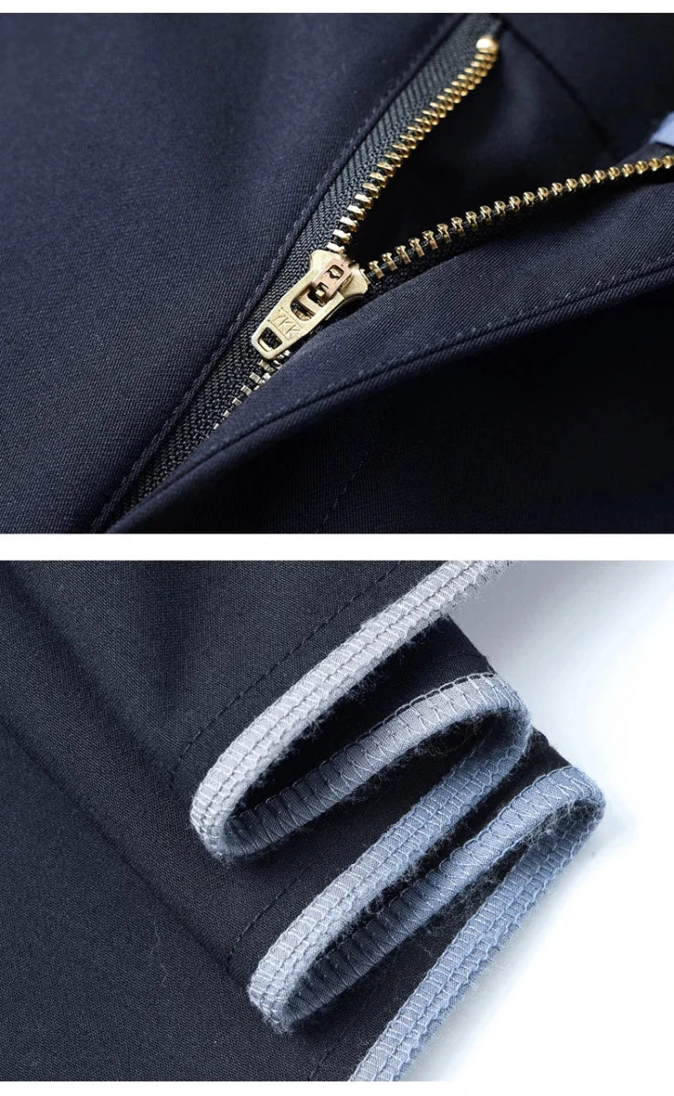 Pantalones de Negocios Relaxed Fit