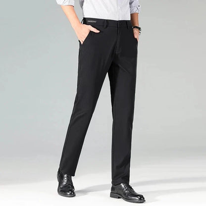 Pantalones de Negocios Relaxed Fit