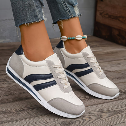 Lucienne | Zapatillas Blancas Deportivas Elegantes y Comodas