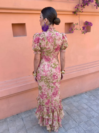 | Robe Fleurie Rosas Élise