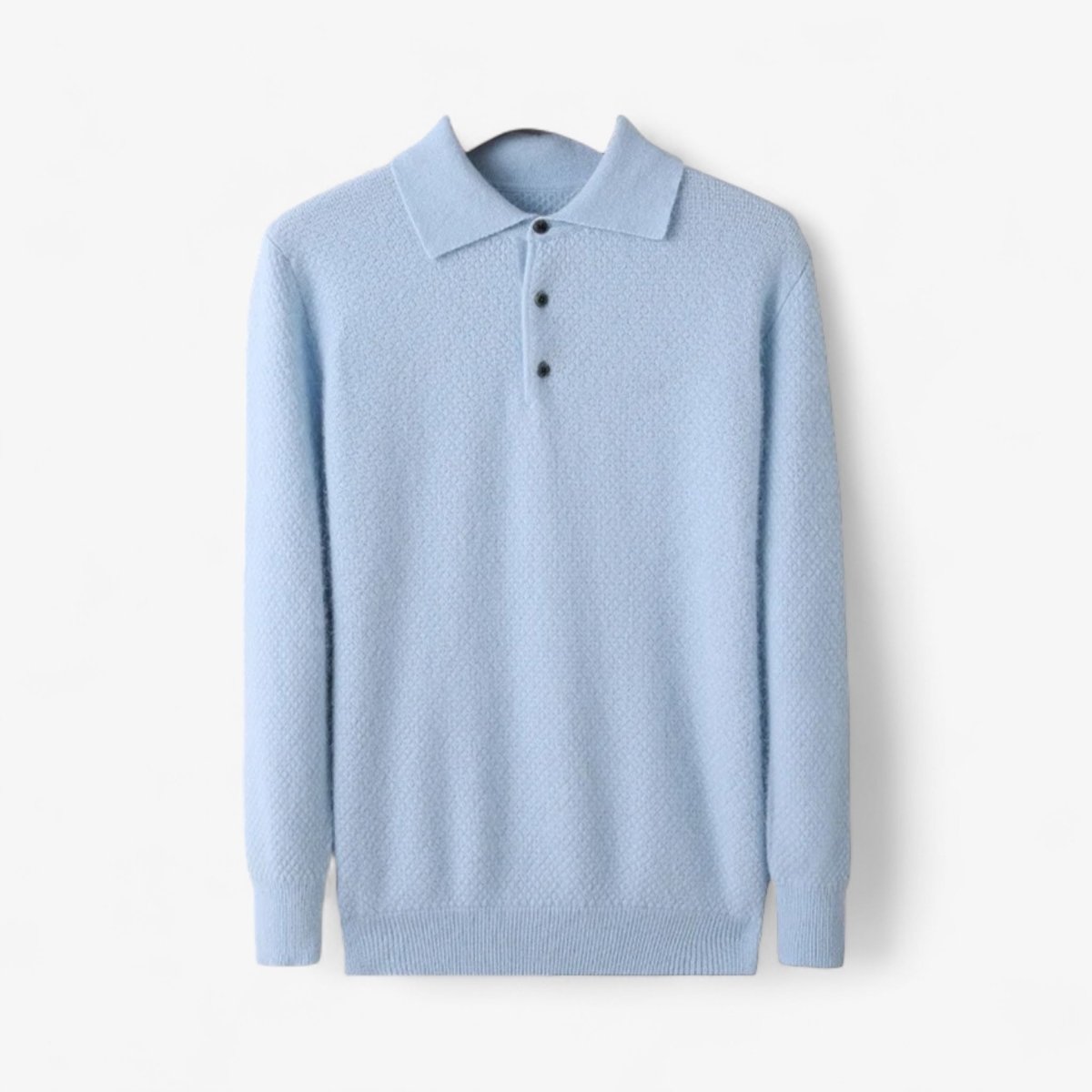 Jersey Polo de Lana Ligero para Hombre