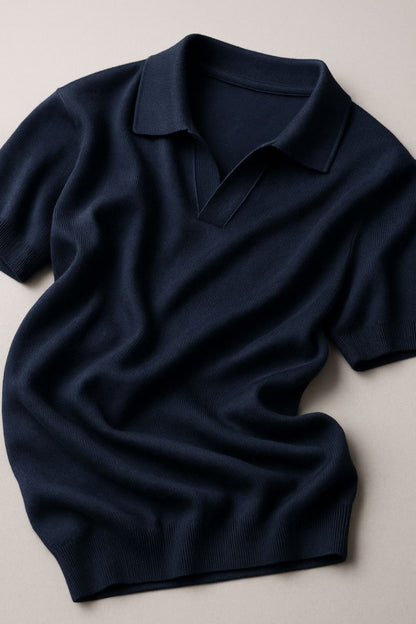 Polo Casual 100% Lana Merino para Hombre