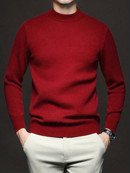 Renzo – Jersey Hombre Cuello Alto de Canalillo