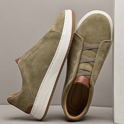 | CHAUSSURES SLIP-ON EN DAIM POUR HOMME